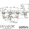 Sottini A6478AA Mixer Spare Diagram
