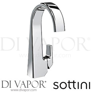 Sottini Melito Single Lever Basin Mixer with Pop-Up Waste Spare Parts A6480AA GEN1