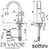 Sottini A6480AA Mixer Spare Diagram