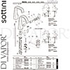 Sottini A6480AA Mixer Spare Tech Diagram