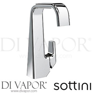 Sottini Melito Single Lever Basin Mixer with Pop-Up Waste Spare Parts A6482AA GEN1
