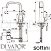 Sottini A6482AA Mixer Spare Diagram