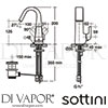 Sottini A6486AA GEN1 Mixer Spare Diagram