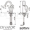Sottini A6487AA Mixer Spare Diagram