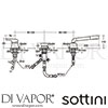 Sottini A6489AA Mixer Spare Diagram
