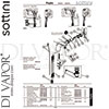 Sottini A6491AA Mixer Spare Tech Diagram