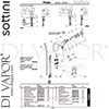 Sottini A6492AA Spare Tech Diagram