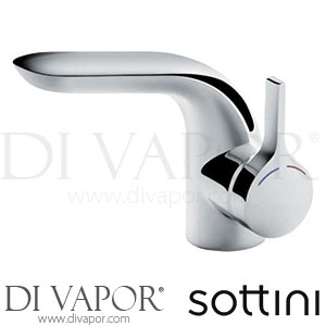Sottini Paglia Single Lever 1 Hole Basin Mixer with Pop-Up Waste Tap Spare Parts A6493AA GEN1