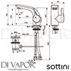Sottini A6493AA Mixer Spare Diagram