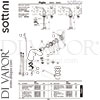 Sottini A6494AA Mixer Spare Tech Diagram