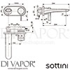 Sottini A6495AA Mixer Spare Diagram