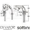 Sottini A6499AA GEN1 Mixer Spare Diagram