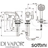 Sottini A6499AA Mixer Spare Diagram