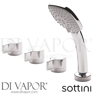 Sottini A6500AA Paglia 4 Hole Bath Shower Mixer Spare Parts
