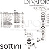 Sottini Paglia Side Bodies for Bath Filling Spares