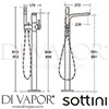 Sottini A6502AA GEN1 Mixer Spare Diagram