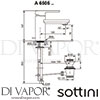 Sottini A6505AA GEN1 Mixer Spare Diagram