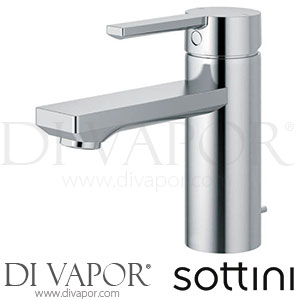 Sottini Ciane Single Lever Basin Mixer with Pop-Up Waste Spare Parts A6505AA GEN1