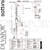Sottini A6505AA GEN1 Mixer Spare Tech Diagram