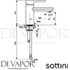 Sottini A6506AA Mixer Spare Diagram