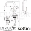 Sottini A6507AA GEN1 Mixer Spare Diagram