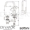 Sottini A6507AA Mixer Spare Diagram