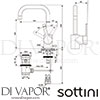 Sottini A6508AA GEN1 Mixer Spare Diagram