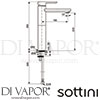 Sottini A6509AA GEN1 Mixer Spare Diagram