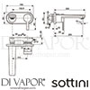 Sottini A6510AA GEN1 Mixer Spare Diagram