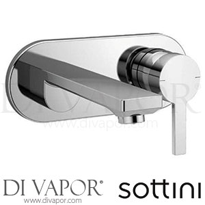 Sottini Ciane Single Lever Wall Mounted Basin Mixer Tap Spare Parts A6510AA GEN1