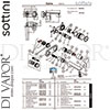 Sottini A6510AA GEN1 Mixer Spare Tech Diagram