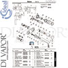 Ideal Standard A6510AA Mixer Spare Tech Diagram