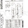 Sottini A6511AA GEN1 Mixer Spare Tech Diagram