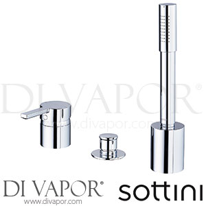 Sottini A6513AA Ciane Bath Shower Mixer 3 Hole Spare Parts