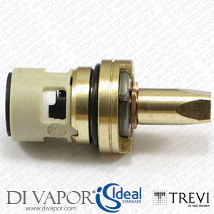 Trevi A6514895NU 1/2 Inch On/Off Flow Cartridge for Taps and Shower Valves (Ideal Standard)