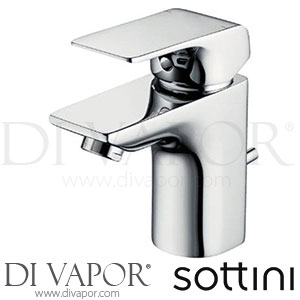 Sottini Lambro Single Lever Basin Mixer with Pop-Up Waste Tap Spare Parts A6515AA GEN1