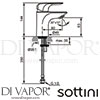 Sottini A6516AA GEN1 Mixer Spare Diagram