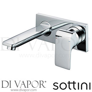 Sottini A6518AA Lambro Wall Mounted Basin Mixer Kit 2 Spare Parts
