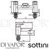 Sottini A6520AA Spare Diagram