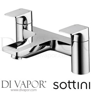 Sottini A6520AA Lambro 2 Hole Bath Filler Spare Parts