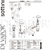 Sottini A6520AA Spare Tech Diagram