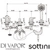Sottini A6521AA Mixer Spare Diagram