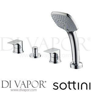 Sottini A6521AA Lambro 4 Hole Bath Shower Mixer Spare Parts