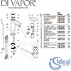 Ideal Standard Ceratherm 100 Built-In Stop Valve Spares