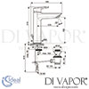 Ideal Standard Tesi Basin Mixer Grande Tap Dimensions