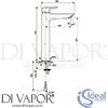 Ideal Standard A6575AA Mixer Spare Diagram