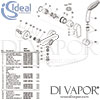 Ideal Standard Tesi Exposed Shower Mixer Spares