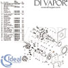 Ideal Standard Tesi Built-In Bath Shower Mixer Spares