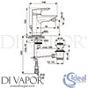 Ideal Standard A6589AA Mixer Spare Diagram