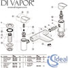 Ideal Standard Tesi Bath Filler 2H Spares